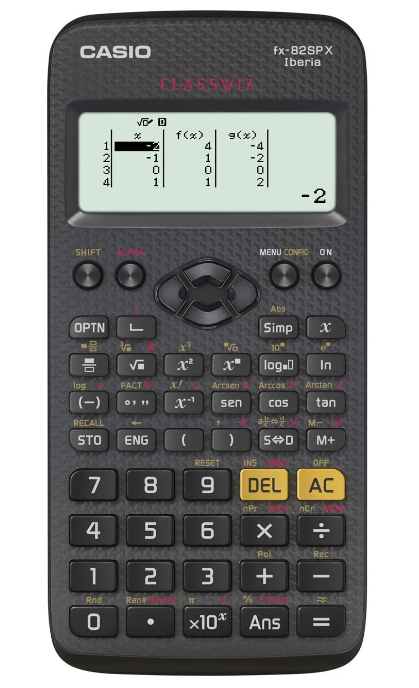 CALCULADORA CASIO FX-82 SP CW CLASSWIZ